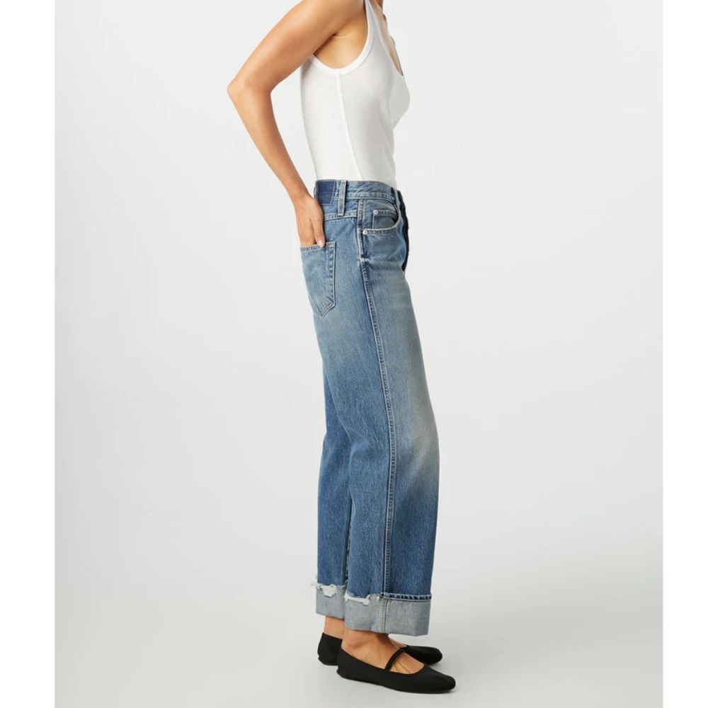 AMO Sonia Cuff Jeans in Taboo 29 - Picture 4 of 7